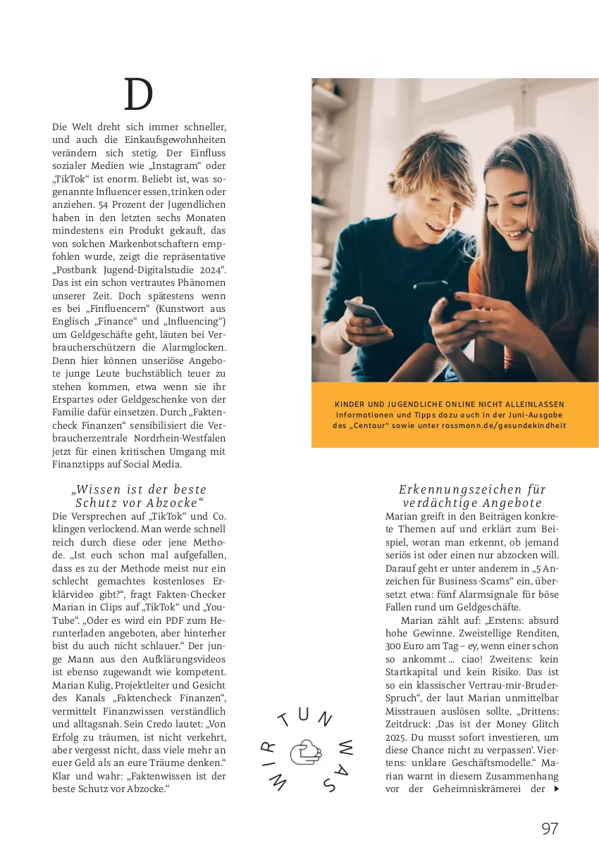 Aktueller Prospekt Rossmann - Prospekte - von 05.05 bis 01.06.2025 - strona 97 - produkty: angebot, angebote, auer, Bank, buch, cin, dell, deo, eis, elle, erde, Kinder, LG, mac, Mode, Rauch, Ria, Schütze, Signal, Stier, Ti, Tiere, tisch, Yo, ZTE