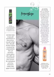 Gazetka promocyjna Rossmann - Prospekte - Gazetka - ważna od 01.06 do 01.06.2025 - strona 61 - produkty: alterra, auer, deo, dusche, duschgel, eis, elle, erde, haarpflege, Holz, isana, körperpflege, kosmetik, Liege, natur, naturkosmetik, rwe, sana, Ti, wasser