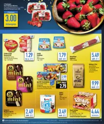 Gazetka promocyjna Diska - Gazetka - ważna od 27.04 do 27.04.2024 - strona 4 - produkty: aktionspreis, aufstrich, Becher, beere, beeren, bohne, bohnen, brot, brotaufstrich, eis, erdbeere, erdbeeren, feinkost, fisch, fischstäbchen, iglo, Käse, langnese, LG, magnum, Magnum Mini, natur, Popp, reis, riegel, salakis, schafkäse, storck, tee, Ti, ZTE