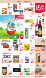 Gazetka promocyjna Rossmann - Prospekte - Gazetka - ważna od 04.03 do 04.03.2022 - strona 5 - produkty: butter, chips, cookie, cookies, creme, eis, elle, espresso, ferrero, hitschler, kaffee, kaffeepads, keks, Kinder, Kreide, leibniz, mikado, mint, Nescafé, nescafé gold, nespresso, nuss, nutella, oreo, ovomaltine, peanut butter, pringles, reis, ring, saro, sarotti, schoko, schokolade, snack, snacks, spartipp, starbucks, teller, Ti, trolli, tuc, wein, weine