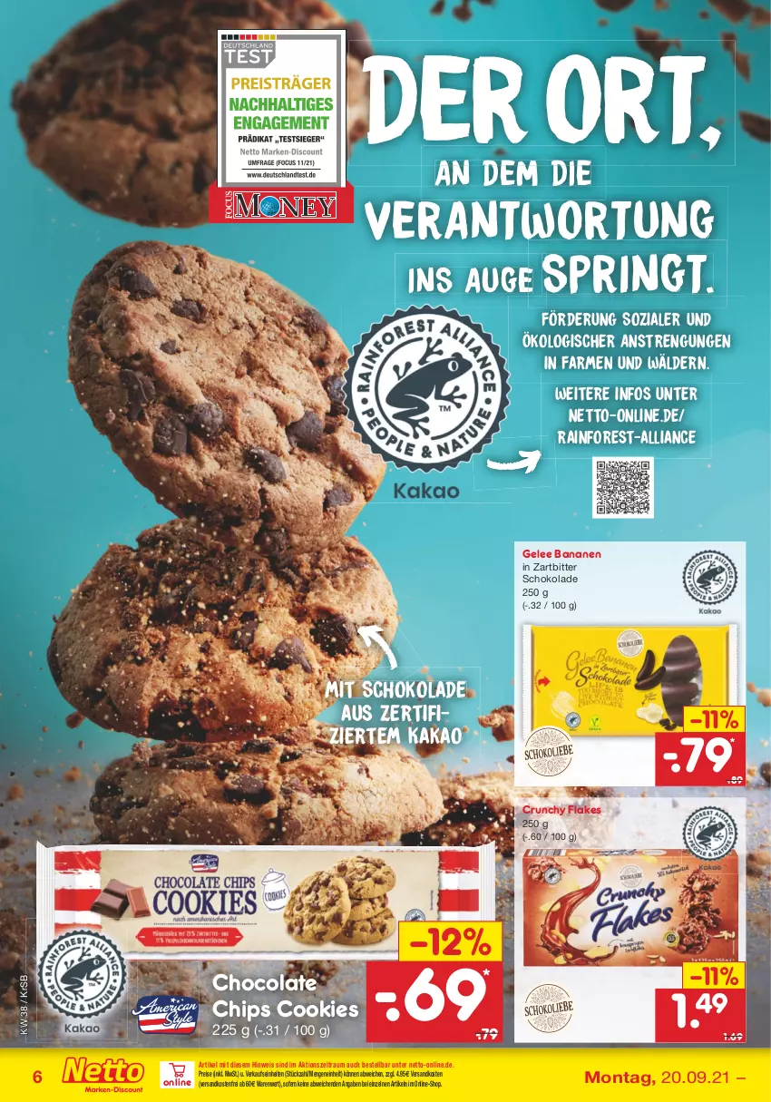 Aktueller Prospekt Netto Marken-Discount - Filial Angebote - von 20.09 bis 25.09.2021 - strona 6