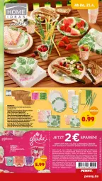 Gazetka promocyjna Penny - Prospekte - Gazetka - ważna od 23.04 do 23.04.2022 - strona 25 - produkty: Becher, brot, Brotkorb, cocktail, cocktails, elle, korb, papier, Serviette, servietten, teller, Ti, trinkbecher