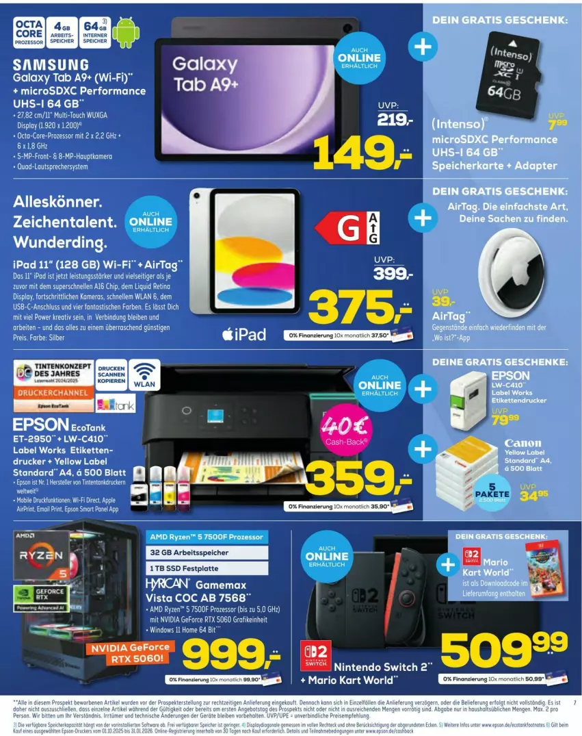 Aktueller Prospekt Euronics - Prospekte - von 01.10 bis 07.10.2025 - strona 7 - produkty: geforce, nvidia, nvidia geforce, rtx, Ti