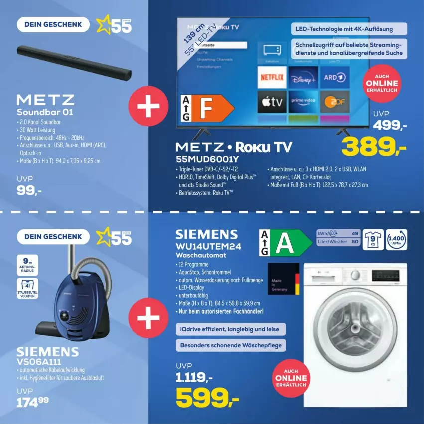 Aktueller Prospekt Euronics - Prospekte - von 25.09 bis 08.10.2024 - strona 6 - produkty: HDMI, reifen, rel, Ti