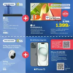 Gazetka promocyjna Euronics - Prospekte - Gazetka - ważna od 08.10 do 08.10.2024 - strona 10 - produkty: eis, HDMI, iphone, LG, reis, sac, Ti, usb