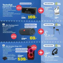 Gazetka promocyjna Euronics - Prospekte - Gazetka - ważna od 08.10 do 08.10.2024 - strona 21 - produkty: akku, gin, jbl, kraft, Ti, tisch, wasser