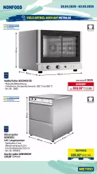 Gazetka promocyjna Metro - Wochen-Angebote Gastro - Gazetka - ważna od 03.05 do 03.05.2025 - strona 18 - produkty: angebot, eis, elle, geschirr, geschirrspüler, Gläser, Metro, Ofen, Rauch, reis, Ti, tiefpreis, wasser