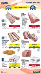 Gazetka promocyjna Metro - Wochen-Angebote Gastro - Gazetka - ważna od 03.05 do 03.05.2025 - strona 3 - produkty: angebot, beef, braten, bsf, burger, decke, Deckel, eis, filet, fleisch, Kette, lachs, lamm, Metro, pute, putenschnitzel, reis, rind, rinder, rinderbraten, Rindersteak, rindfleisch, roastbeef, salomon, Schal, Schale, schnitzel, schwein, schweine, Schweinelachs, steak, steakhüfte, Ti, tiefpreis, wein, weine