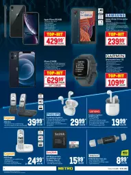 Gazetka promocyjna Metro - Technik Spezial - Gazetka - ważna od 26.01 do 26.01.2022 - strona 2 - produkty: adapter, Apple, apple iphone, auto, batterie, Betriebssystem, bio, buch, eis, elle, ente, frontkamera, Gesundheit, hauptkamera, iphone, IPhone 12, IPhone X, iphone xr, kamera, kopfhörer, lenovo, microsd, microsdxc, reis, rel, schnellladefunktion, smartphone, smartwatch, spee, speicherkarte, Sport, telefon, teller, Ti, tisch, usb, usb stick, wasser