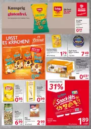 Gazetka promocyjna Selgros - Food - Gazetka - ważna od 24.08 do 24.08.2022 - strona 17 - produkty: beutel, brezel, Brezeln, butter, Cashew, cin, cookie, cookies, eis, grissini, Hefe, HP, kuchen, kuchenmeister, lack, Meister, pistazien, salz, schoko, schokolade, snack, Ti, ültje, Yo