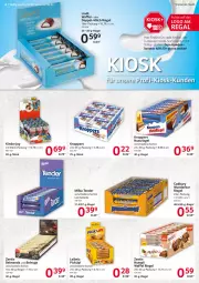 Gazetka promocyjna Selgros - Food - Gazetka - ważna od 24.08 do 24.08.2022 - strona 24 - produkty: eis, Kinder, knoppers, leibniz, lindt, milch, milka, nuss, nusspli, nussriegel, regal, reis, riegel, tender, Ti, zentis