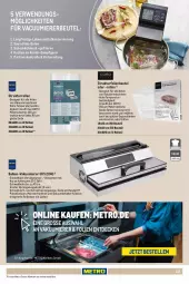 Gazetka promocyjna Metro - Non Food Sortiment - Gazetka - ważna od 09.06 do 09.06.2026 - strona 105 - produkty: angebot, Behälter, beutel, Brei, decke, Draht, eis, elle, küche, latte, lebensmittel, Metro, metro gastro, Ria, Rollenbox, rwe, Ti, Vakuumbeutel, Vakuumierer