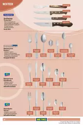Gazetka promocyjna Metro - Non Food Sortiment - Gazetka - ważna od 09.06 do 09.06.2026 - strona 46 - produkty: ACC, besteck, brot, buch, chia, edelstahl, espresso, essig, gabel, Holz, jumbo, kaffee, kuchen, latte, latte macchiato, LG, Löffel, mac, macchiato, messer, Metro, metro gastro, natur, pfeffer, Pfeffermühle, Pfefferstreuer, salz, spülmaschinen, steak, steakbesteck, Ti, tisch, zucker