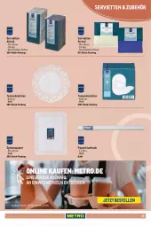 Gazetka promocyjna Metro - Non Food Sortiment - Gazetka - ważna od 09.06 do 09.06.2026 - strona 59 - produkty: angebot, decke, elle, ente, Metro, papier, ring, Serviette, servietten, tasse, Ti, tisch, tuc