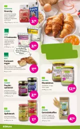 Gazetka promocyjna Denns Biomarkt - Gazetka - ważna od 30.07 do 30.07.2024 - strona 10 - produkty: apfel, aufstrich, butter, Croissant, croissants, deka, dennree, frucht, kaffee, mac, mandel, Mandelmus, natur, ohne palmöl, Ti, tisch, zucker