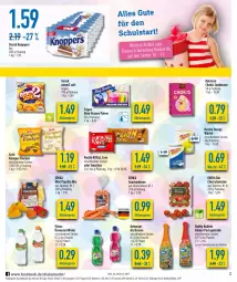 Gazetka promocyjna Diska - Prospekte - Gazetka - ważna od 19.08 do 19.08.2023 - strona 2 - produkty: ahoj-brause, aktionspreis, bio, brause, burger, cherrytomaten, deka, edeka bio, eis, flasche, getränk, Kinder, kitkat, knoppers, LG, lion, möhren, nimm2, paprika, reis, robby, snack, storck, Ti, tomate, tomaten, vitrex, würfel, ZTE