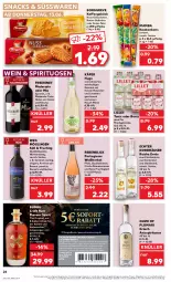 Gazetka promocyjna Kaufland - Prospekt - Gazetka - ważna od 19.06 do 19.06.2024 - strona 24 - produkty: angebot, beere, beeren, bonbons, Brei, Bumbu, butter, cassis, coupon, dessert, desserts, eis, flasche, freixenet, frucht, geback, getränk, getränke, gin, holunder, hugo, käfer, kaffee, kirsch, kirsche, kokos, korn, kuchen, lillet, limette, limetten, mac, mam, Mett, metten, minze, nuss, obst, Obstbrand, ouzo, qualitätswein, qualitätsweine, rotwein, rum, snack, snacks, sofort-rabatt, spirituosen, süsswaren, Ti, tonic, wein, weine, ZTE, zucker