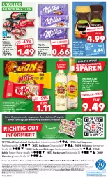 Gazetka promocyjna Kaufland - Prospekt - Gazetka - ważna od 19.06 do 19.06.2024 - strona 40 - produkty: angebot, angebote, Astra, babybel, Bad, bio, bohne, bohnen, bohnenkaffee, drucker, eis, Engel, erde, feinkost, feinkosttheke, fisch, fischtheke, fleisch, gin, halbfester schnittkäse, Havana Club, kaffee, Käse, käsetheke, kerze, kitkat, LG, lion, löslicher bohnenkaffee, mango, milka, milka schokolade, Nescafé, riegel, schnittkäse, schoko, schokolade, schokoriegel, Ti, wein, wurst, ZTE