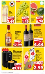 Gazetka promocyjna Kaufland - Prospekt - Gazetka - ważna od 19.06 do 19.06.2024 - strona 7 - produkty: angebot, angebote, Bau, baumwolle, beere, bio, blended scotch, blended scotch whisky, doppio passo, eis, fleisch, fritteuse, grill, grillo, Heißluftfritteuse, honig, Käse, korb, melone, O'Neil, passo, primitivo, regal, rotwein, scotch, scotch whisky, socken, spargel, Sport, spülmaschinen, tafeltrauben, tefal, Ti, Tiere, trauben, wasser, wassermelone, wein, whisky, wolle