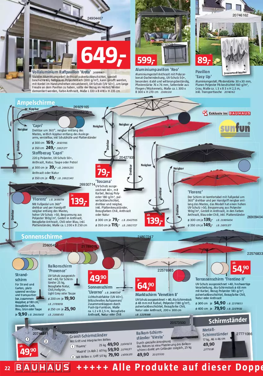 Aktueller Prospekt Bauhaus - Prospekte - von 29.05 bis 26.06.2021 - strona 22