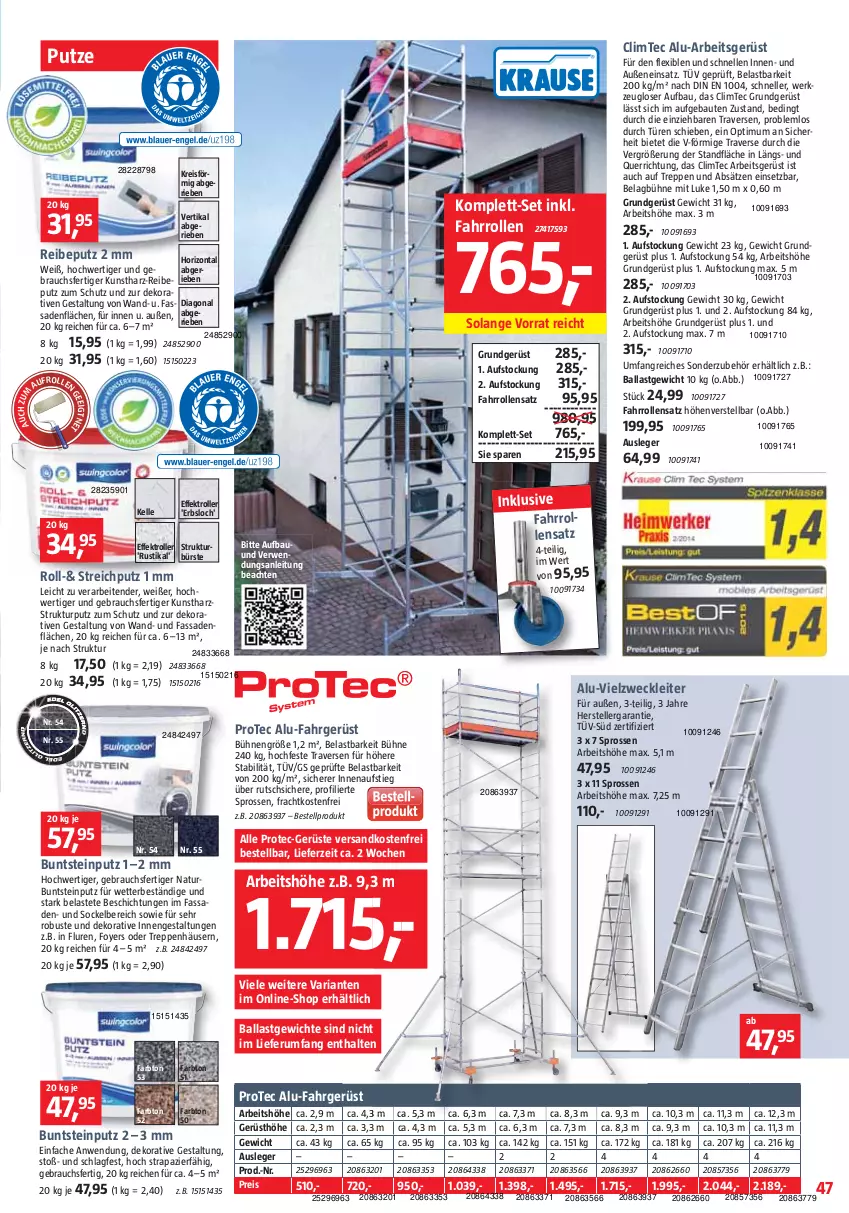 Aktueller Prospekt Bauhaus - Prospekte - von 29.05 bis 26.06.2021 - strona 47