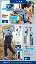Gazetka promocyjna AldiSud - NÄCHSTE WOCHE - Gazetka - ważna od 10.02 do 10.02.2024 - strona 14 - produkty: aldi, Bau, baumwolle, beutel, edelstahl, eier, eis, flasche, Handy, Handytasche, ndk, reis, Schal, Schale, Sport, Tasche, Ti, tisch, trinkflasche, tuc, wolle