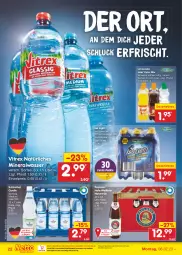 Gazetka promocyjna Netto Marken-Discount - Filial-Angebote - Gazetka - ważna od 11.02 do 11.02.2023 - strona 22 - produkty: Alwa, auer, Bad, bestpreis, bier, cola, dauertiefpreis, eis, elle, erfrischungsgetränk, getränk, Hefe, limo, limonade, mineralwasser, natur, natürliches mineralwasser, ndk, Paula, paulaner, reis, Ti, tiefpreis, vitrex, wasser