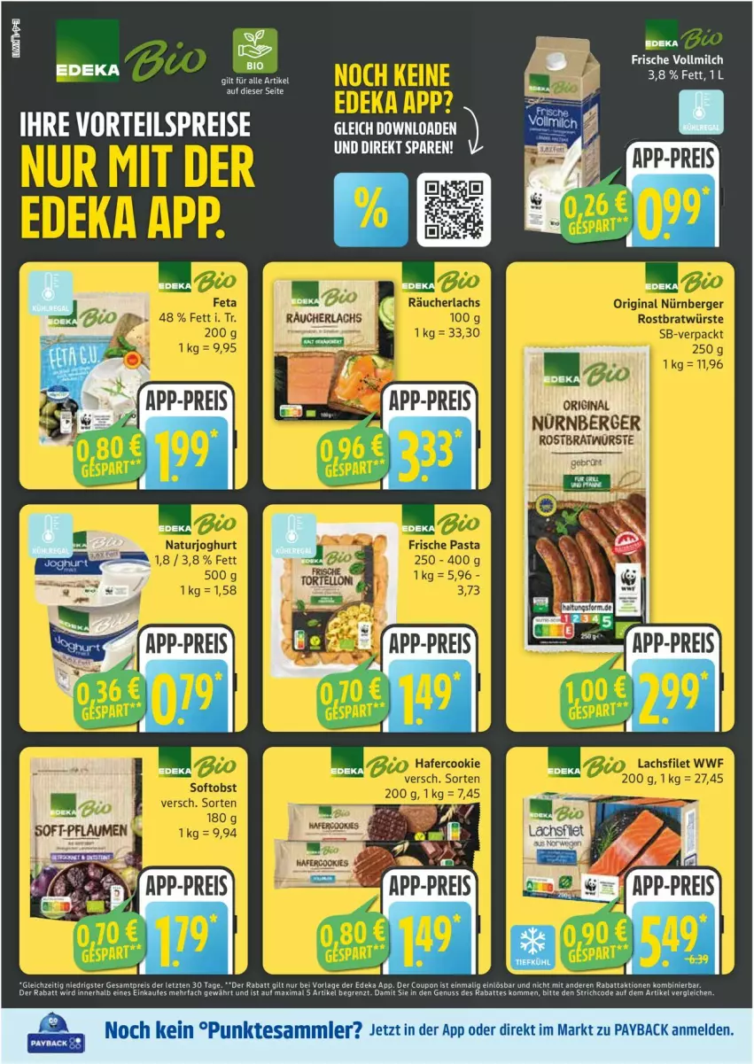 Aktueller Prospekt Edeka - Prospekte - von 10.03 bis 15.03.2025 - strona 4 - produkty: auer, deka, eis, payback, reis, Ti, vorteilspreis