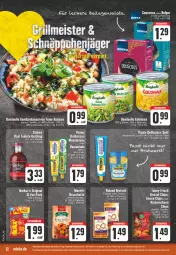 Gazetka promocyjna E Center - Angebote der Woche - Gazetka - ważna od 29.04 do 29.04.2023 - strona 12 - produkty: aktionspreis, bett, bites, bonduelle, bonduelle goldmais, Bruschette, bulgur, butter, chips, couscous, delikatess senf, eier, eis, elle, erbsen, flasche, Gemüsekonserve, gin, Goldmais, ilag, ketchup, kichererbsen, Konserven, LG, linsen, mais, Meister, reis, rel, salat, salate, senf, sesam, sim, tee, thomy, Ti, tomato ketchup, ZTE