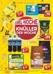 Gazetka promocyjna Netto Marken-Discount - Filial-Angebote - Gazetka - ważna od 03.09 do 03.09.2022 - strona 2 - produkty: 7UP, banane, bananen, bestpreis, bohne, bohnen, chips, chipsfrisch, chiquita, eis, funny-frisch, grünländer, kaffee, kaffeebohnen, lavazza, Mirinda, ndk, pepsi, reis, rind, ritter, ritter sport, Sport, Ti, versandkostenfrei