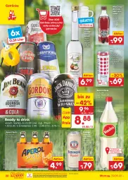 Gazetka promocyjna Netto Marken-Discount - Filial-Angebote - Gazetka - ważna od 03.09 do 03.09.2022 - strona 20 - produkty: alkohol, aperol, bestpreis, bier, cola, drink, Effect, eis, energy drink, erdinger, getränk, getränke, limo, limonade, limonaden, ndk, reis, sinalco, Ti, versandkostenfrei, Wild