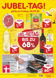 Gazetka promocyjna Netto Marken-Discount - Filial-Angebote - Gazetka - ważna od 03.09 do 03.09.2022 - strona 39 - produkty: angebot, auto, bestpreis, burger, eis, feinschmecker, fisch, fleisch, Geflügel, grill, grillplatte, Käse, käsescheiben, keimöl, kerrygold, latte, LG, mais, reis, rotwein, salami, sandwich, spülmaschinen, steak, steaks, tefal, Ti, tisch, wein, weine, würstchen, ZTE