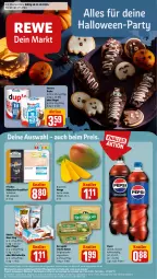 Gazetka promocyjna Rewe - Prospekte - Gazetka - ważna od 26.10 do 26.10.2024 - strona 1 - produkty: aktionspreis, bio, brustfilet, butter, duplo, eis, fenster, ferrero, filet, gin, hähnchen-brustfilet, irische butter, kerrygold, Kinder, Kinder Maxi, kinder maxi king, mango, milch, Milchschnitte, pepsi, pingui, reis, riegel, salz, telefon, Ti, uhr