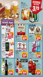 Gazetka promocyjna Rewe - Prospekte - Gazetka - ważna od 26.10 do 26.10.2024 - strona 11 - produkty: bacardi, bier, bourbon, bourbon whiskey, budweiser, coca-cola, cola, coupon, drink, eis, energy drink, franziskaner, freixenet, Hohes C, jim beam, karlsberg, karlsberg mixery, lack, Mixer, mixery, monster, Monster Energy, pils, pilsener, reis, saft, säfte, Ti, veltins, veltins pilsener, wein, whiskey