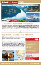 Gazetka promocyjna Rewe Reisen - Reiseprospekt - Gazetka - ważna od 29.07 do 29.07.2022 - strona 20 - produkty: angebot, angebote, auer, Bad, balkonkabine, ball, bett, Betten, bier, body, buch, decke, dusche, eier, eis, erde, fenster, getränk, getränke, gin, inklusivleistungen, kreuzfahrten, leine, meerblickkabine, Metro, natur, pool, reis, Rhus, rwe, steak, Sushi, Thea, Ti, tisch, uhr, Weste