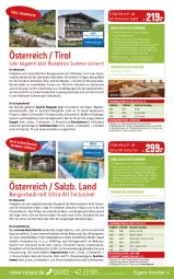 Gazetka promocyjna Rewe Reisen - Reiseprospekt - Gazetka - ważna od 29.07 do 29.07.2022 - strona 29 - produkty: auer, axe, Bad, bier, buch, drink, drinks, dusche, eier, eis, elle, ente, Fahrrad, Garten, getränk, getränke, gin, HP, inklusivleistungen, innenpool, kaffee, Kinder, kräuter, kuchen, Mountainbike, natur, pool, rama, reis, Ria, rotwein, rum, salat, salz, snack, snacks, spirituosen, stube, suppe, suppen, tee, Ti, tisch, topf, uhr, vodka, wein, weinbrand, wellnessbereich, whiskey