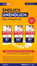 Gazetka promocyjna Aldi Nord - Von Montag - Gazetka - ważna od 12.04 do 12.04.2025 - strona 46 - produkty: aldi, aldi talk, auto, Bau, buch, eis, erde, Germ, gin, LG, reis, ring, rwe, Ti, usb, ZTE