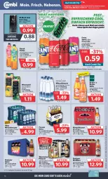 Gazetka promocyjna Combi - Prospekte - Gazetka - ważna od 02.09 do 02.09.2023 - strona 16 - produkty: Alwa, angebot, angebote, bier, coca-cola, cola, corona, corona extra, eis, eistee, fanta, flasche, könig pilsener, lack, mineralwasser, Paula, paulaner, pils, pilsener, Rauch, reis, säfte, Spezi, sprite, steiner, tee, Ti, vilsa, warsteiner, wasser, ZTE