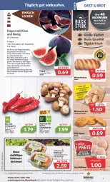 Gazetka promocyjna Combi - Prospekte - Gazetka - ważna od 02.09 do 02.09.2023 - strona 3 - produkty: angebot, angebote, auer, backwaren, beutel, bio, brot, brötchen, champignon, champignons, cookie, creme, eis, Feigen, grill, honig, Käse, obst, paprika, quark, reis, salat, schafskäse, Schal, Schale, schnitten, Spitzpaprika, Spülen, stube, telefon, Ti, twix, weizenbrötchen, würstchen, ziegenkäse, ZTE