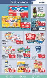 Gazetka promocyjna Combi - Prospekte - Gazetka - ważna od 02.09 do 02.09.2023 - strona 9 - produkty: actimel, actimel drink, Becher, beutel, bio, culinesse, danone, danone actimel drink, drink, ehrmann, eis, flasche, frischli, früchte, henglein, joghur, joghurt, joghurt mit der ecke, leckermäulchen, LG, milch, monster, Müller, rama, Rama Culinesse, reis, Skyr, steinhaus, Ti, torte, tortelloni, vanille, weihenstephan, ZTE