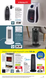 Gazetka promocyjna Lidl - Aktionsprospekt - Gazetka - ważna od 11.11 do 11.11.2023 - strona 25 - produkty: beleuchtung, Elektro, elle, ente, fernbedienung, Holz, Kamin, mit fernbedienung, rwe, silvercrest, steckdose, Ti, timer, überhitzungsschutz, ventilator, weck