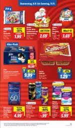 Gazetka promocyjna Lidl - Aktionsprospekt - Gazetka - ważna od 11.11 do 11.11.2023 - strona 47 - produkty: alleinfuttermittel, Alwa, Always, angebot, coupon, Discreet, drink, eis, elle, energy drink, felix, kaffee, Kinder, lorenz, mövenpick, reis, rel, Rockstar, röstkaffee, saltletts, teller, Ti, zott, zottarella, ZTE