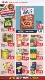 Gazetka promocyjna Famila - Prospekte - Gazetka - ważna od 03.06 do 03.06.2023 - strona 20 - produkty: ananas, Ananasstücke, barilla, beutel, bohne, bohnen, bonduelle, bonduelle goldmais, Dr. Oetker, eis, elle, erbsen, erde, filet, filets, fisch, gelierzucker, Goldmais, kichererbsen, kidney, knorr, knorr fix, konfitüre, Kühne, mais, müsli, pasta, Pasta Sauce, pesto, reis, saft, sauce, saucen, saupiquet, thunfisch, Ti, Töpfchen, vita, vitalis, vitalis müsli, Weiße Bohnen, ZTE, zucker