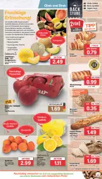 Gazetka promocyjna Famila - Prospekte - Gazetka - ważna od 03.06 do 03.06.2023 - strona 3 - produkty: angebot, aprikose, aprikosen, backwaren, baguette, Becher, beutel, brot, brötchen, eis, eisbecher, elle, erde, frucht, früchte, goldmarie, honig, honigmelone, honigmelonen, korn, Krustenbrot, mac, melone, melonen, obst, pfeffer, reis, Schal, Schale, snack, stube, tafeläpfel, Ti, tisch, uhr, würstchen, zitrone, zitronen, ZTE