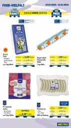 Gazetka promocyjna Metro - Wochen-Angebote Gastro - Gazetka - ważna od 12.07 do 12.07.2025 - strona 10 - produkty: angebot, apfel, beutel, bratwurst, eis, feta, frischkäse, gin, kappa, Käse, langnese, mac, milch, mozzarella, mozzarella rolle, paprika, pommes, Pommes Frites, prosciutto, prosciutto cotto, reis, rel, Schal, Schale, schnitten, Ti, tiefpreis, tisch, torte, wurst
