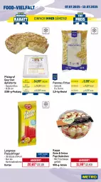 Gazetka promocyjna Metro - Wochen-Angebote Gastro - Gazetka - ważna od 12.07 do 12.07.2025 - strona 11 - produkty: angebot, apfel, beutel, bratwurst, eis, feta, frischkäse, gin, kappa, Käse, langnese, mac, milch, mozzarella, mozzarella rolle, paprika, pommes, Pommes Frites, prosciutto, prosciutto cotto, reis, rel, Schal, Schale, schnitten, Ti, tiefpreis, tisch, torte, wurst