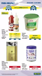 Gazetka promocyjna Metro - Wochen-Angebote Gastro - Gazetka - ważna od 12.07 do 12.07.2025 - strona 12 - produkty: Amarenakirschen, angebot, burger, coca-cola, cola, eimer, eis, flasche, getränk, getränke, gin, granini, homann, hot dog, kaffee, karamell, kirsch, kirsche, kirschen, LG, mayonnaise, melitta, olive, oliven, olivenöl, Palette, reis, röstkaffee, saft, salat, sauce, saucen, sirup, Ti, tiefpreis, Yo