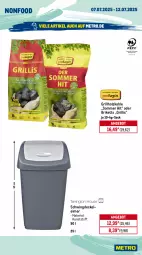 Gazetka promocyjna Metro - Wochen-Angebote Gastro - Gazetka - ważna od 12.07 do 12.07.2025 - strona 18 - produkty: angebot, briketts, decke, Deckel, eimer, grill, grillholzkohle, Holz, holzkohle, leimer, Metro, Ria, sac, Ti