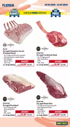Gazetka promocyjna Metro - Wochen-Angebote Gastro - Gazetka - ważna od 12.07 do 12.07.2025 - strona 4 - produkty: Abtei, angebot, angebote, aqua, beef, eis, filet, fisch, fische, Fischer, fischtheke, fleisch, frischfisch, garnelen, kabeljaufilet, Kette, lachs, Metro, reis, rind, rinder, rinderfilet, Rippen, roastbeef, rwe, Saibling, Schere, schnitten, schwein, schweine, Seesaiblingsfilet, steak, Ti, tiefpreis, wein, weine, Wild