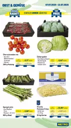 Gazetka promocyjna Metro - Wochen-Angebote Gastro - Gazetka - ważna od 12.07 do 12.07.2025 - strona 8 - produkty: angebot, bag-in-box, beutel, cherrytomaten, eimer, eis, eisbergsalat, flakes, frischli, grana, grana padano, mac, milch, milram, obst, padano, pommes, Pommes Frites, pudding, quark, Rana, reis, salat, sour cream, spargel, spargel grün, Ti, tiefpreis, tomate, tomaten